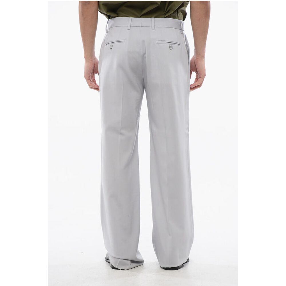 Dolce & Gabbana 4-Taschen-Hose aus Stretchwolle mit Gürtelschlaufen