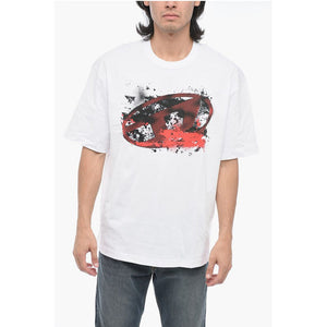 Diesel Bedrucktes T-WASH-L17 T-Shirt mit Rundhalsausschnitt