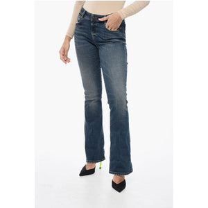 Diesel D-EBBEY Schlaghosen mit niedriger Taille L.32