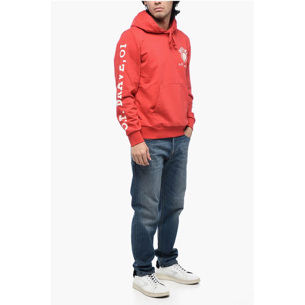 Diesel S-GINN-HOOD-K21 Kapuzen-Sweatshirt mit Logodruck