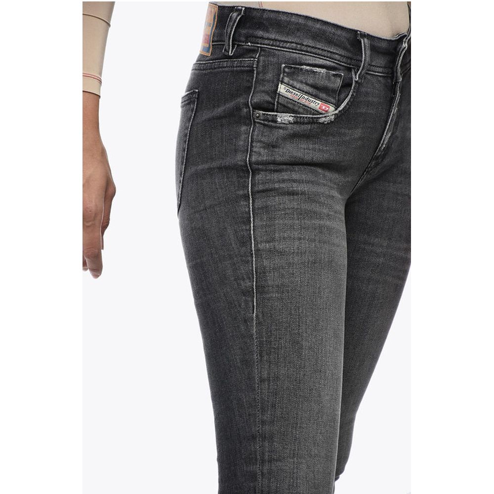 Diesel D-EBBEY Bootcut-Jeans mit niedriger Taille L.32