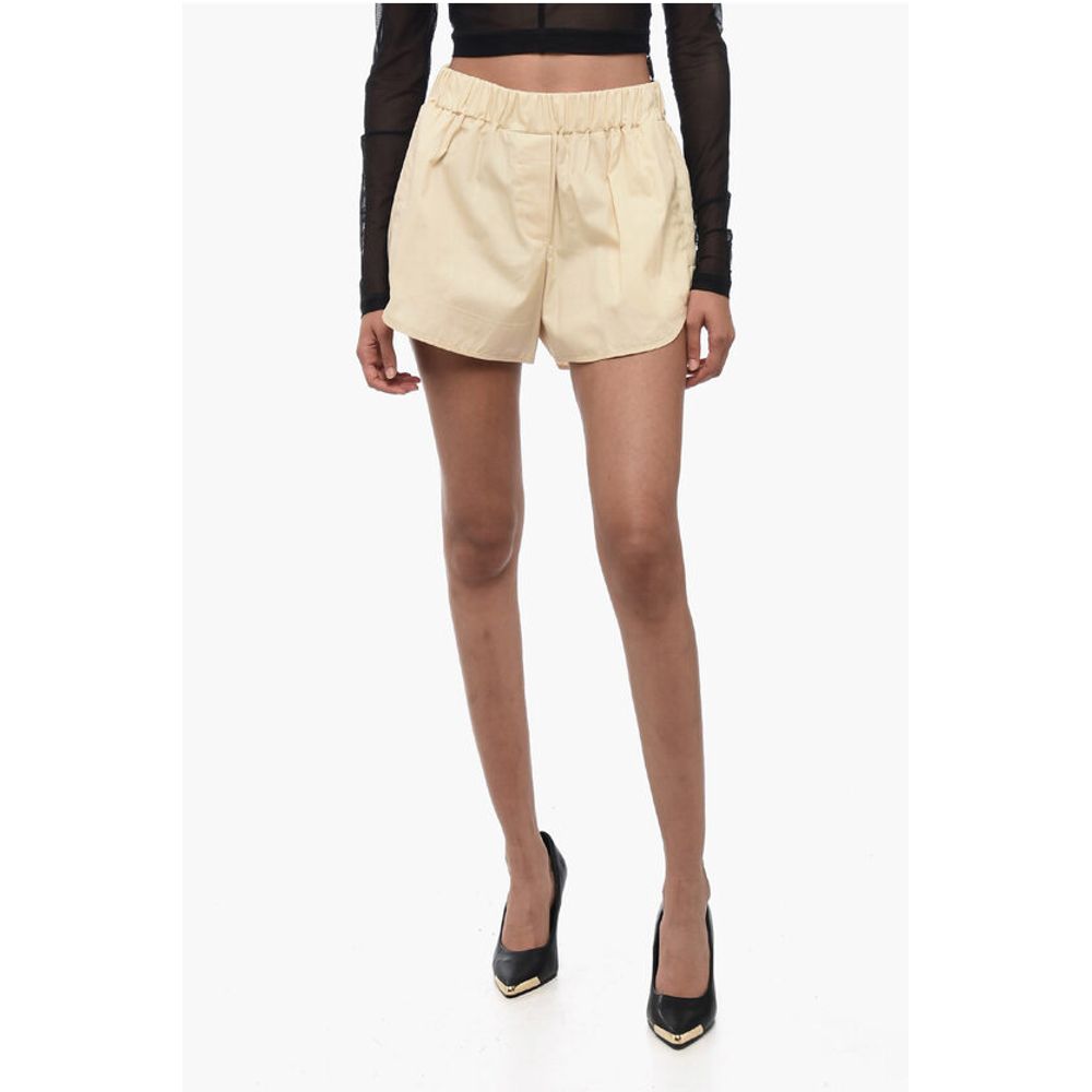 Baumwollshorts mit elastischem Bund
