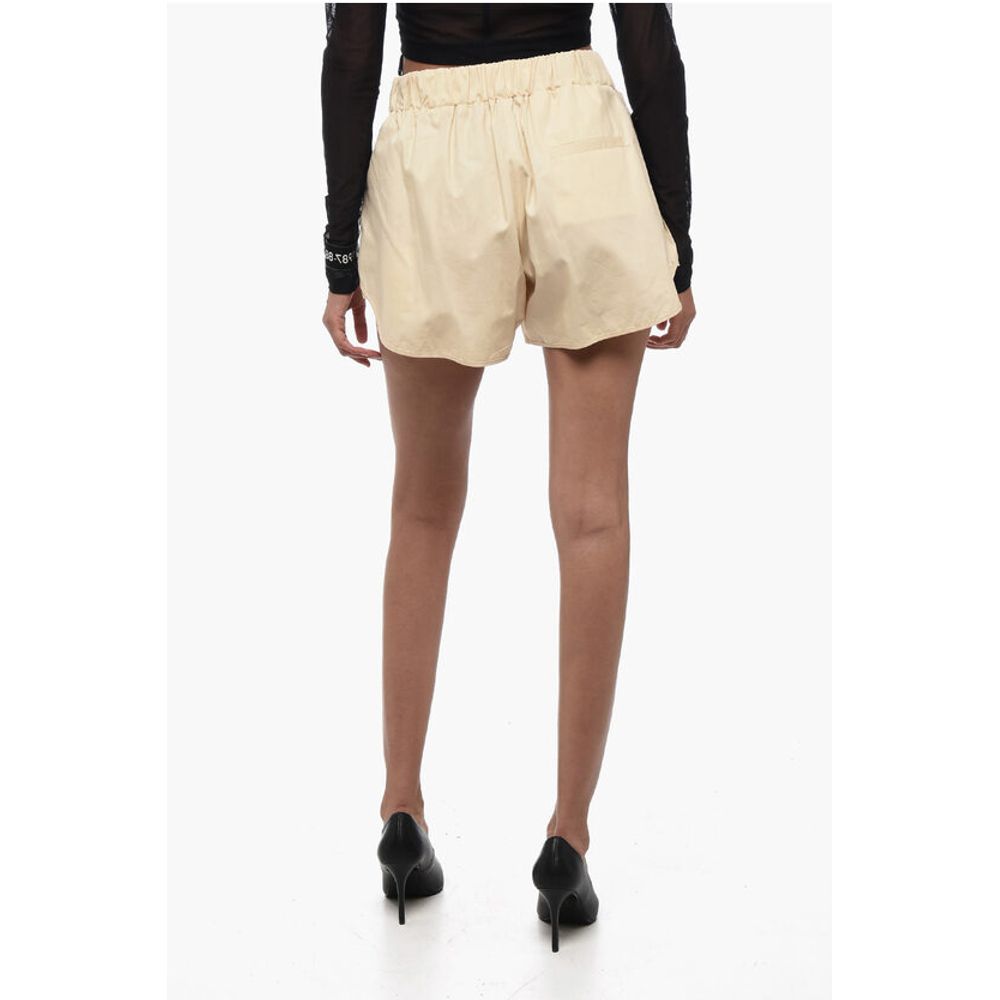 Baumwollshorts mit elastischem Bund