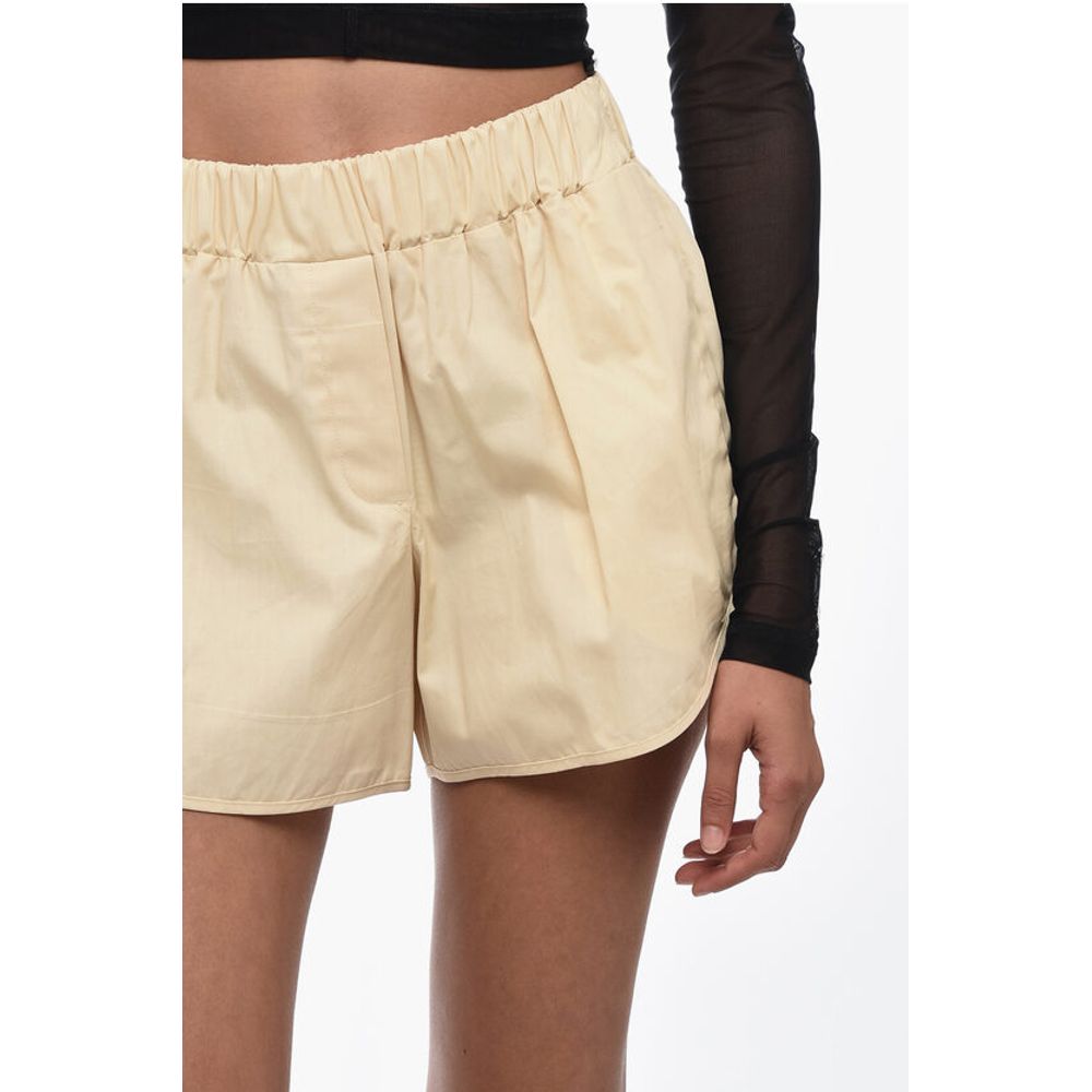 Baumwollshorts mit elastischem Bund