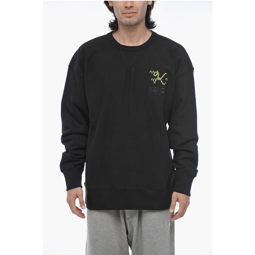 Kenzo CREST Sweatshirt in Übergröße mit gesticktem Logo