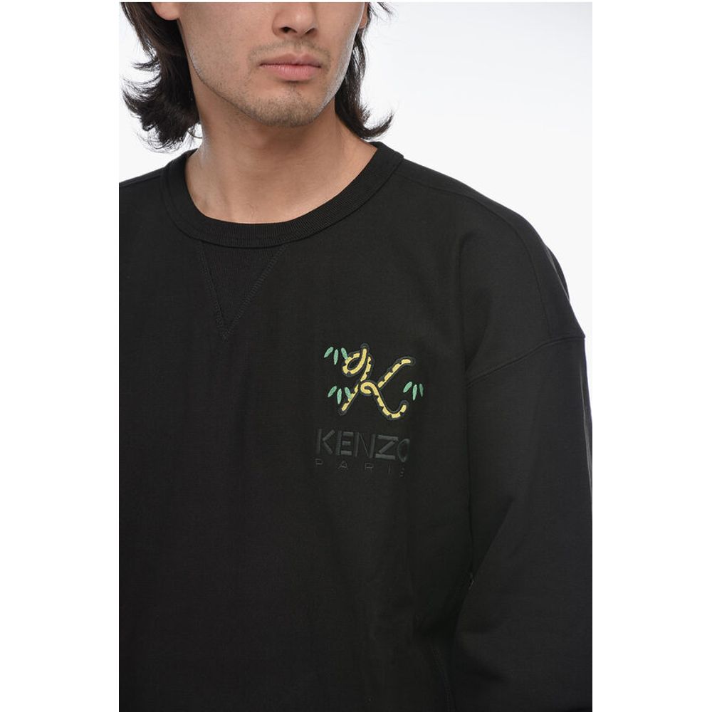 Kenzo CREST Sweatshirt in Übergröße mit gesticktem Logo