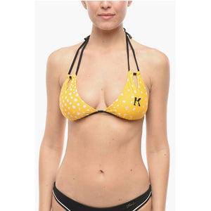 Karl Lagerfeld Triangel-Bikini-Oberteil mit Cut-Out-Details