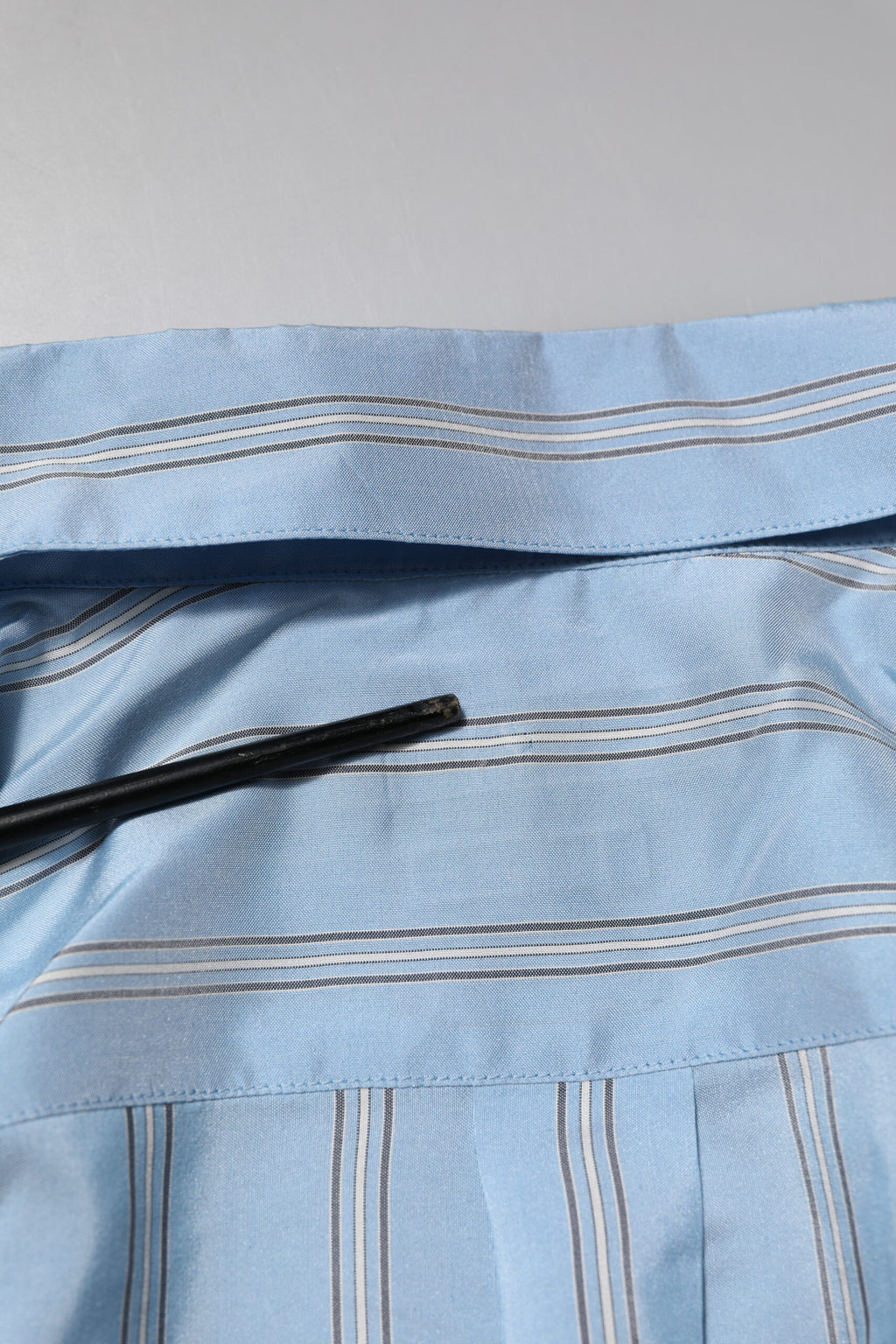 Dolce & Gabbana Hellblaues MARTINI Gestreiftes formelles Hemd