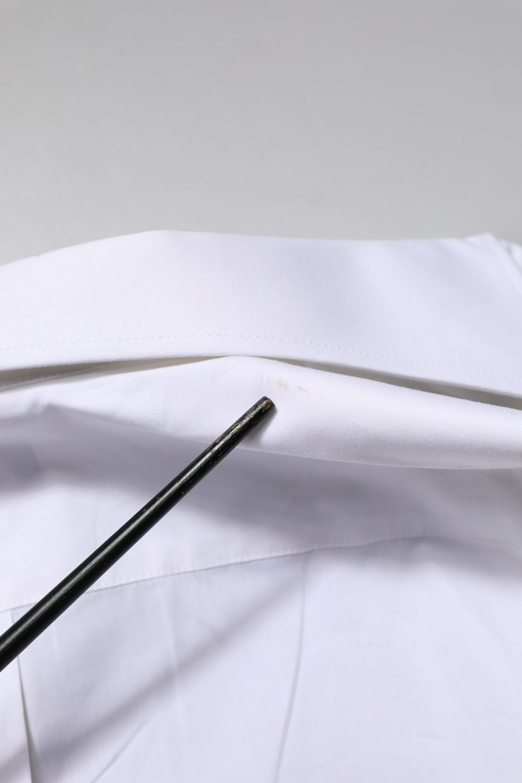 Dolce & Gabbana Weißes MARTINI Langärmeliges Kleid Formales Hemd