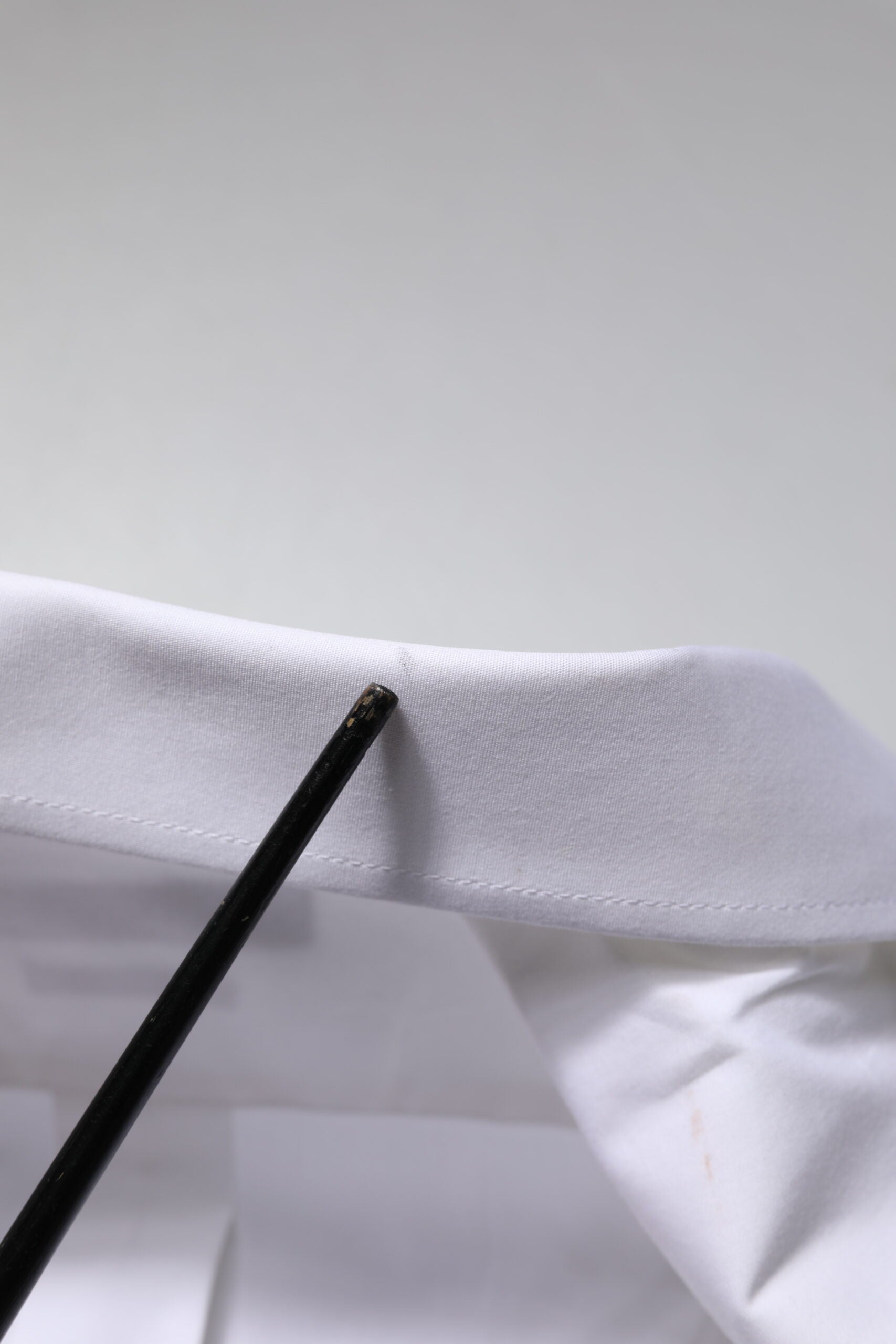 Dolce & Gabbana Weißes MARTINI Langärmeliges Kleid Formales Hemd