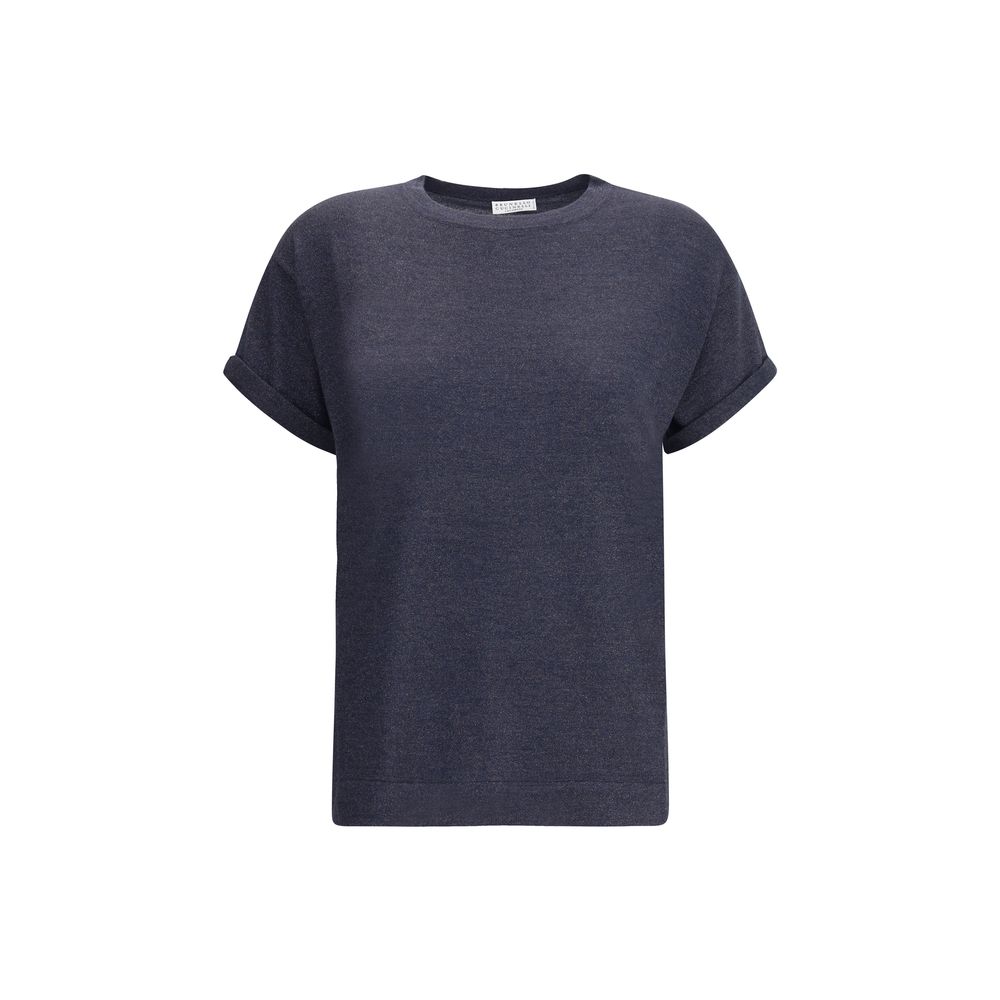Brunello Cucinelli Lurex-T-Shirt