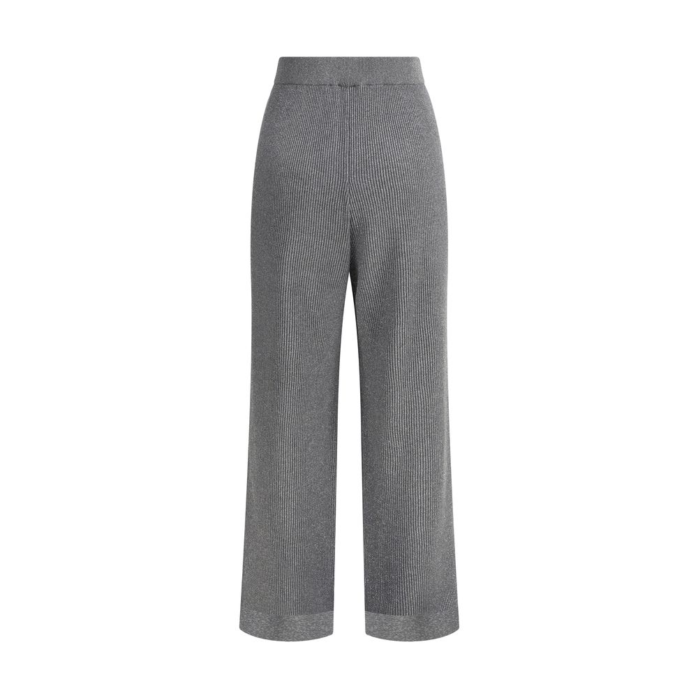 Brunello Cucinelli Gerippte Lurex-Hose