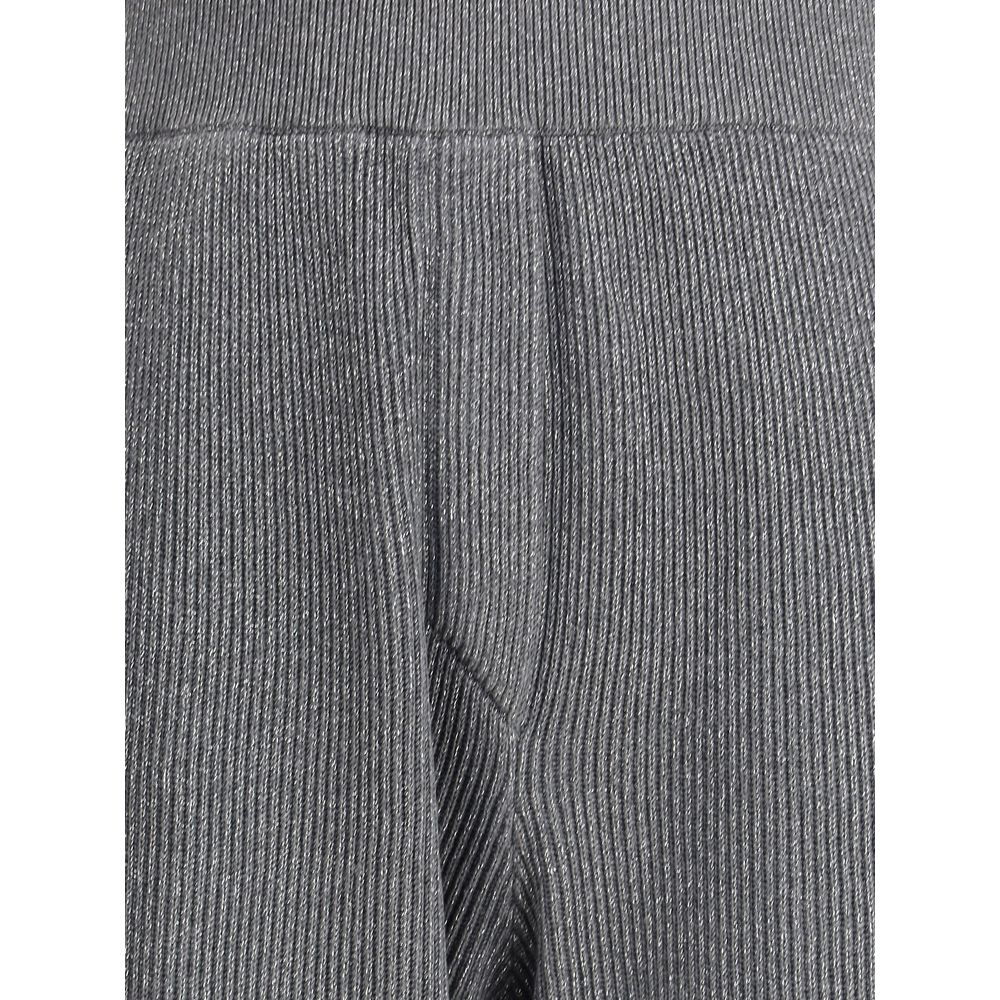 Brunello Cucinelli Gerippte Lurex-Hose