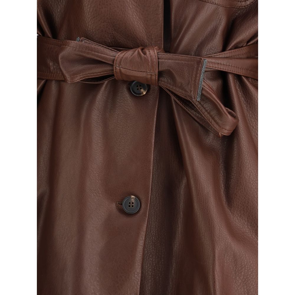 Brunello Cucinelli Jacke aus Saharaleder
