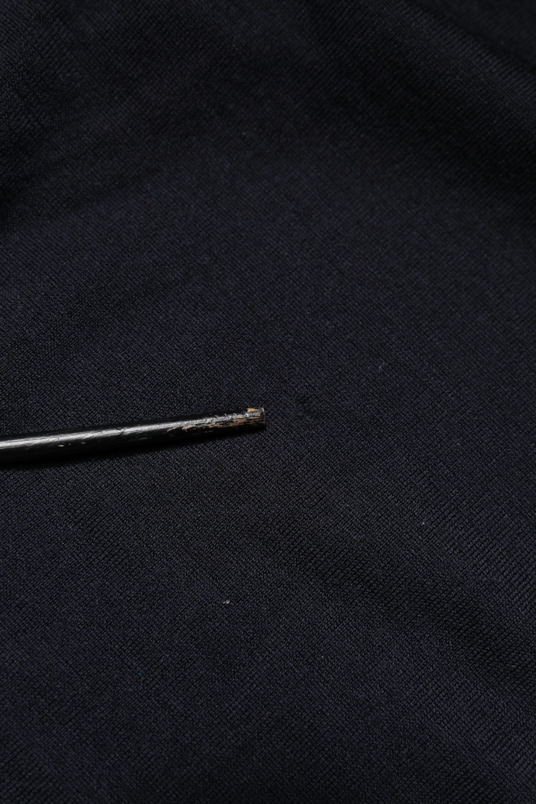 Dolce & Gabbana Schwarzes Kaschmir-Rundhals-Sweatshirt Pullover