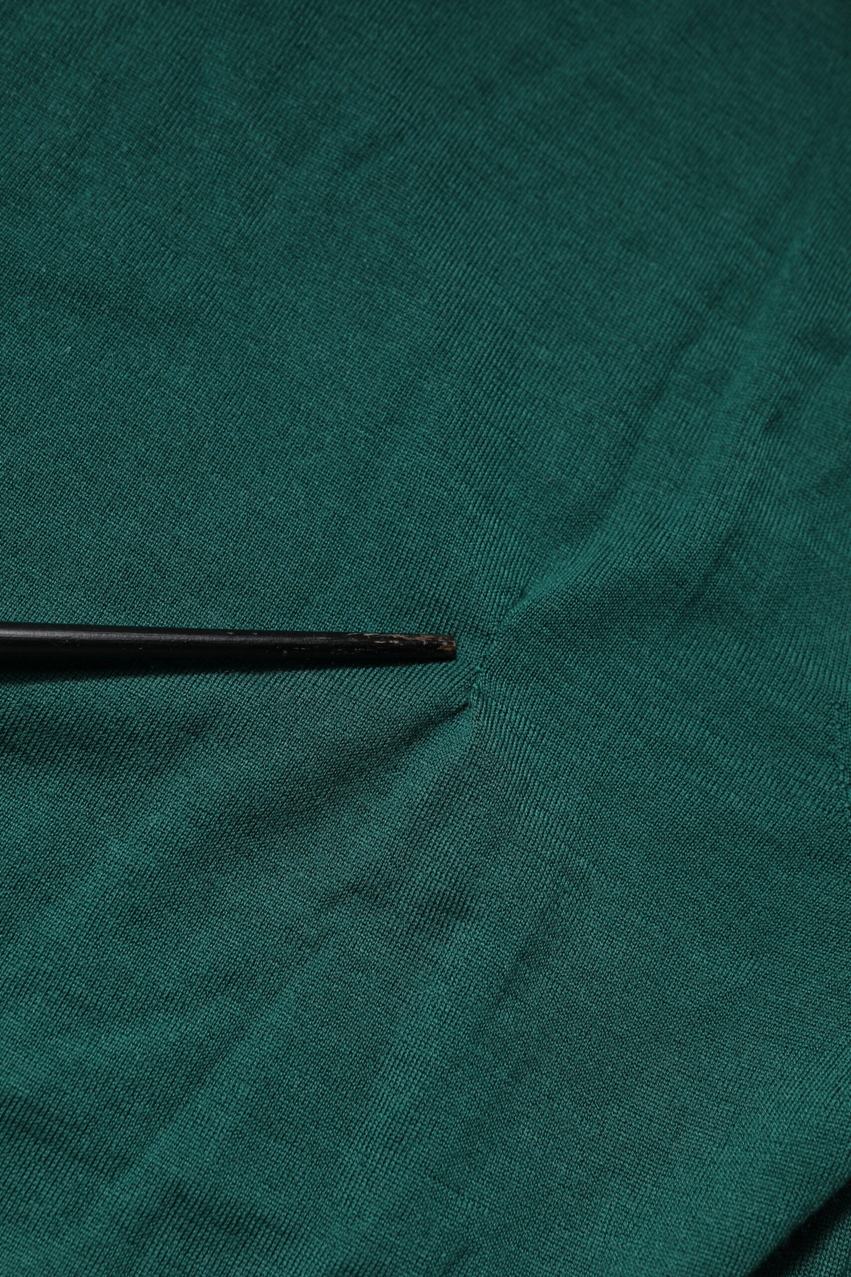 Dolce & Gabbana Grünes Kaschmir-Rundhals-Sweatshirt Pullover