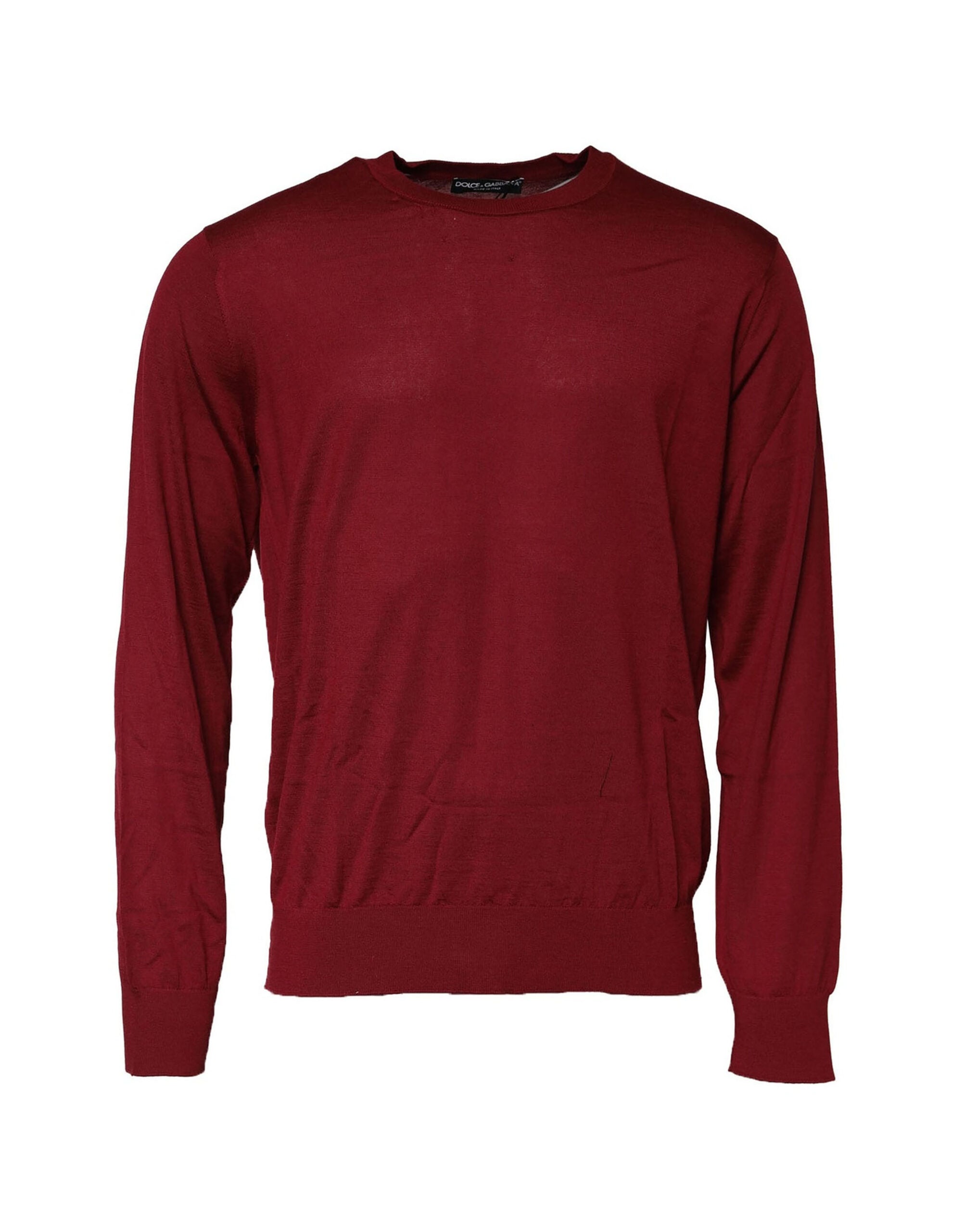 Dolce & Gabbana Braunes Kaschmir Sweatshirt mit Rundhalsausschnitt Pullover