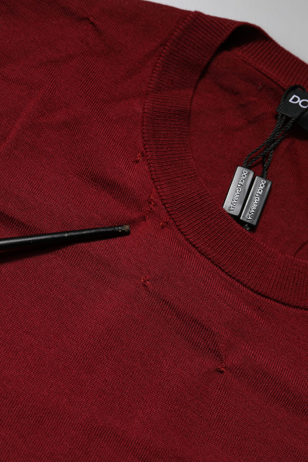 Dolce & Gabbana Braunes Kaschmir Sweatshirt mit Rundhalsausschnitt Pullover