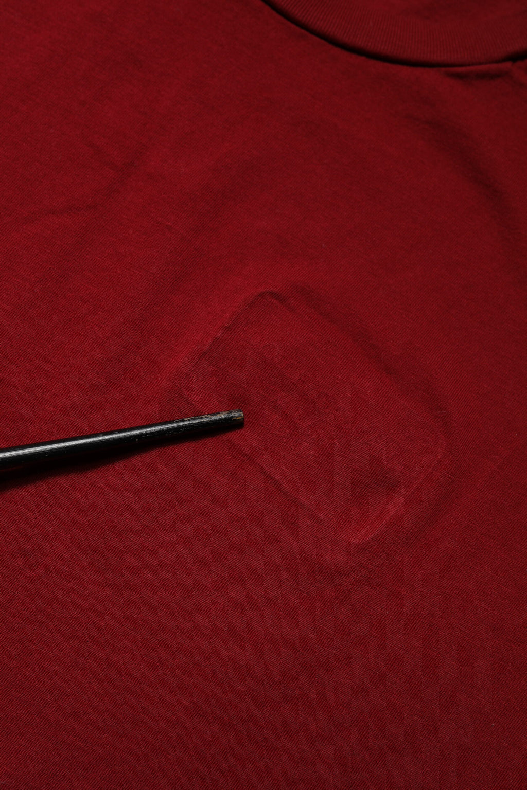 Dolce & Gabbana Dunkelrotes Herren T-Shirt mit Rundhalsausschnitt und kurzen Ärmeln