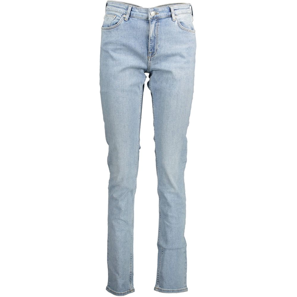 Gant Hellblaue Baumwolle Damen Jeans