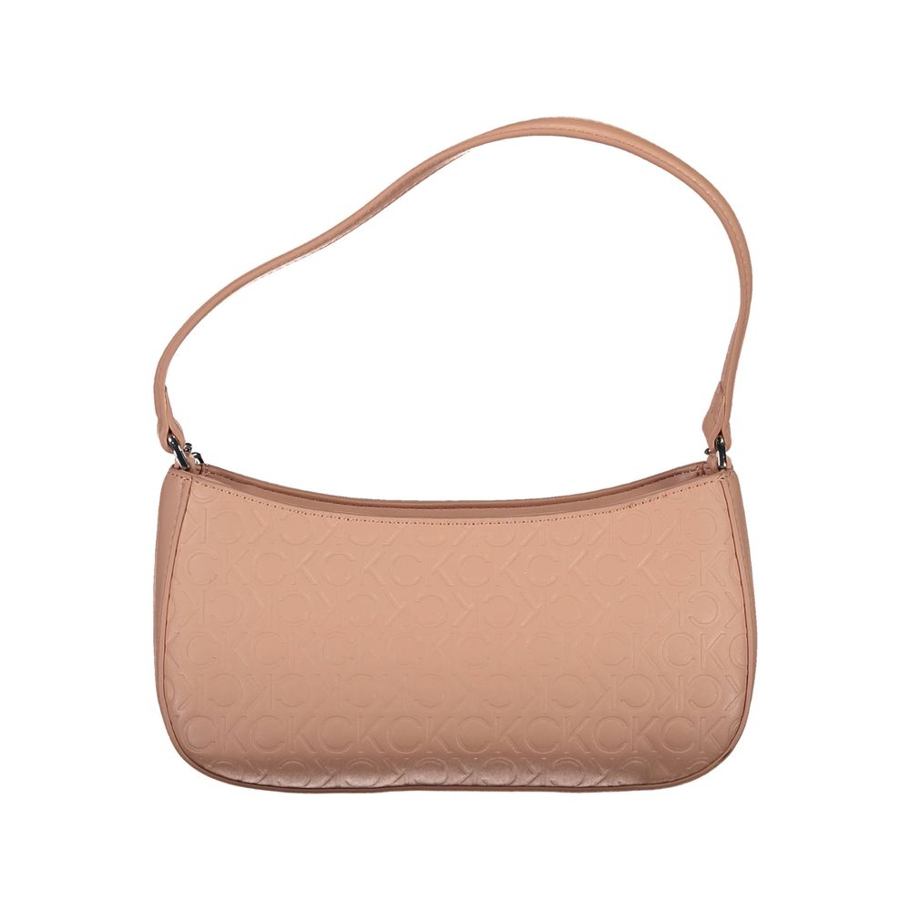 Calvin Klein Rosa Polyester Frauen Handtasche