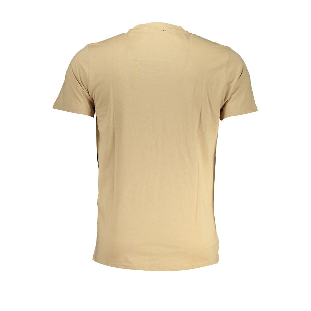 Cavalli Class T-Shirt aus beiger Baumwolle