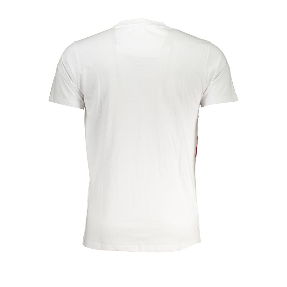 Cavalli Class T-Shirt aus weißer Baumwolle