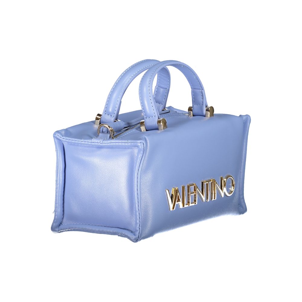 Mario Valentino Azzurro Polyurethane Women Handbag