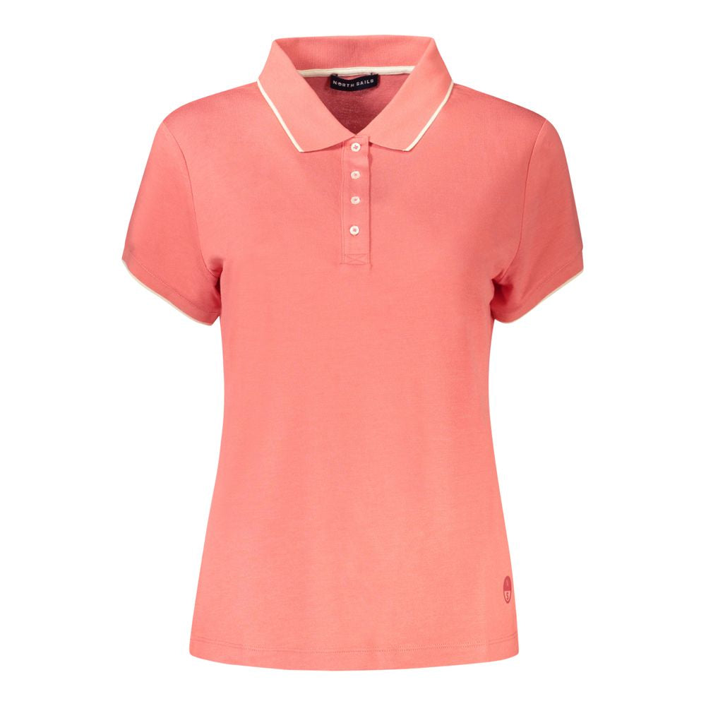 North Sails Rosa Baumwoll-Poloshirt für Frauen