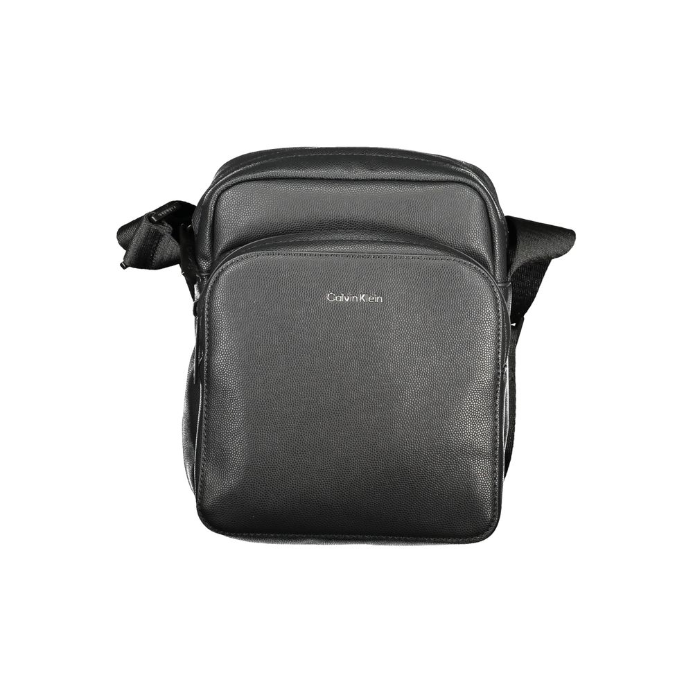 Calvin Klein Schwarze Polyester Männer Umhängetasche