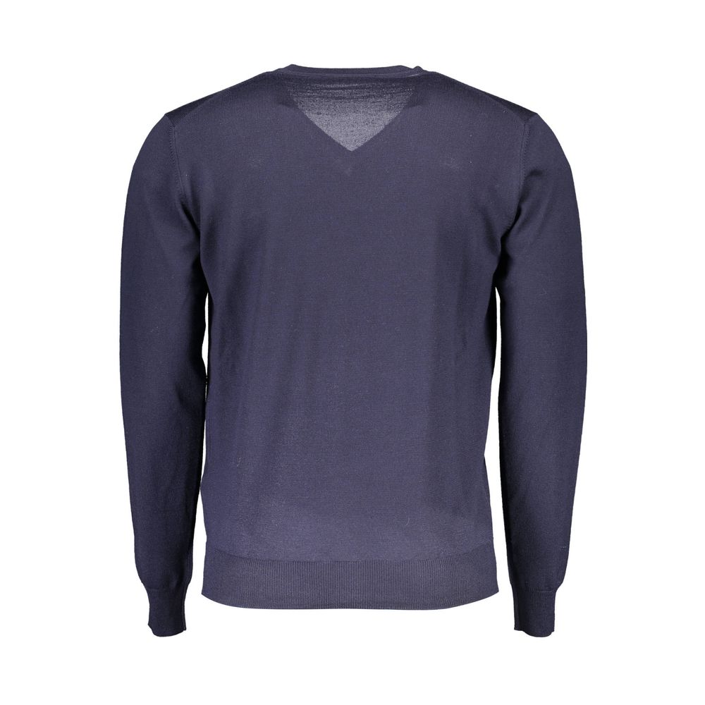 Harmont & Blaine Blauer Pullover aus Wolle für Männer