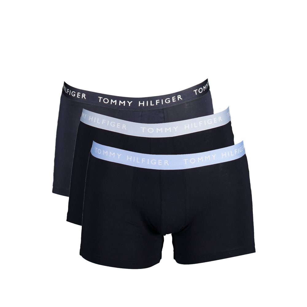 Tommy Hilfiger Schwarz Baumwolle Männer Boxer Trio Pack