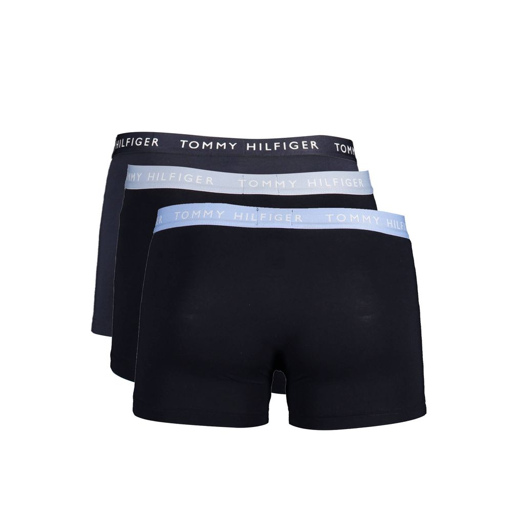 Tommy Hilfiger Schwarz Baumwolle Männer Boxer Trio Pack