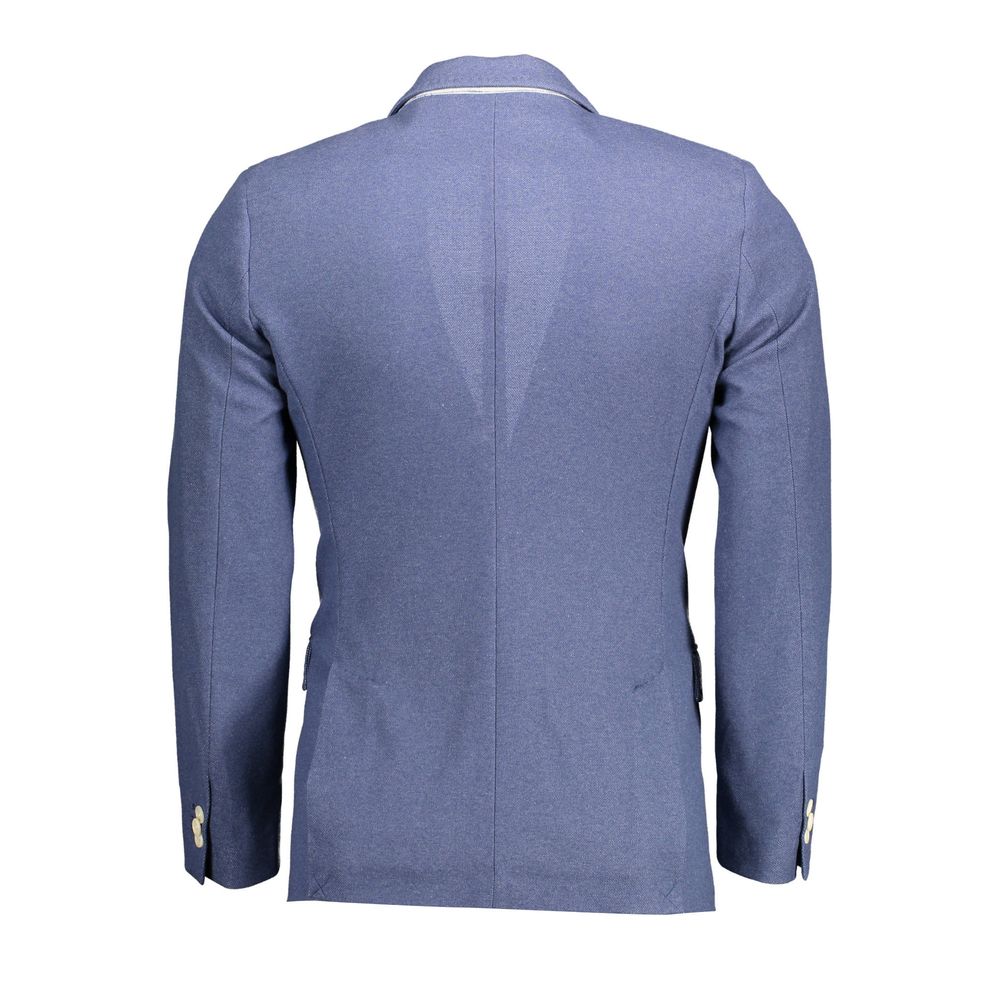 Gant Blaue Baumwolle Männer Jacke