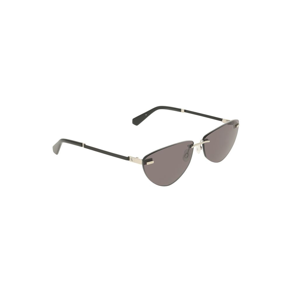 Calvin Klein Black Metal Frauen Sonnenbrille