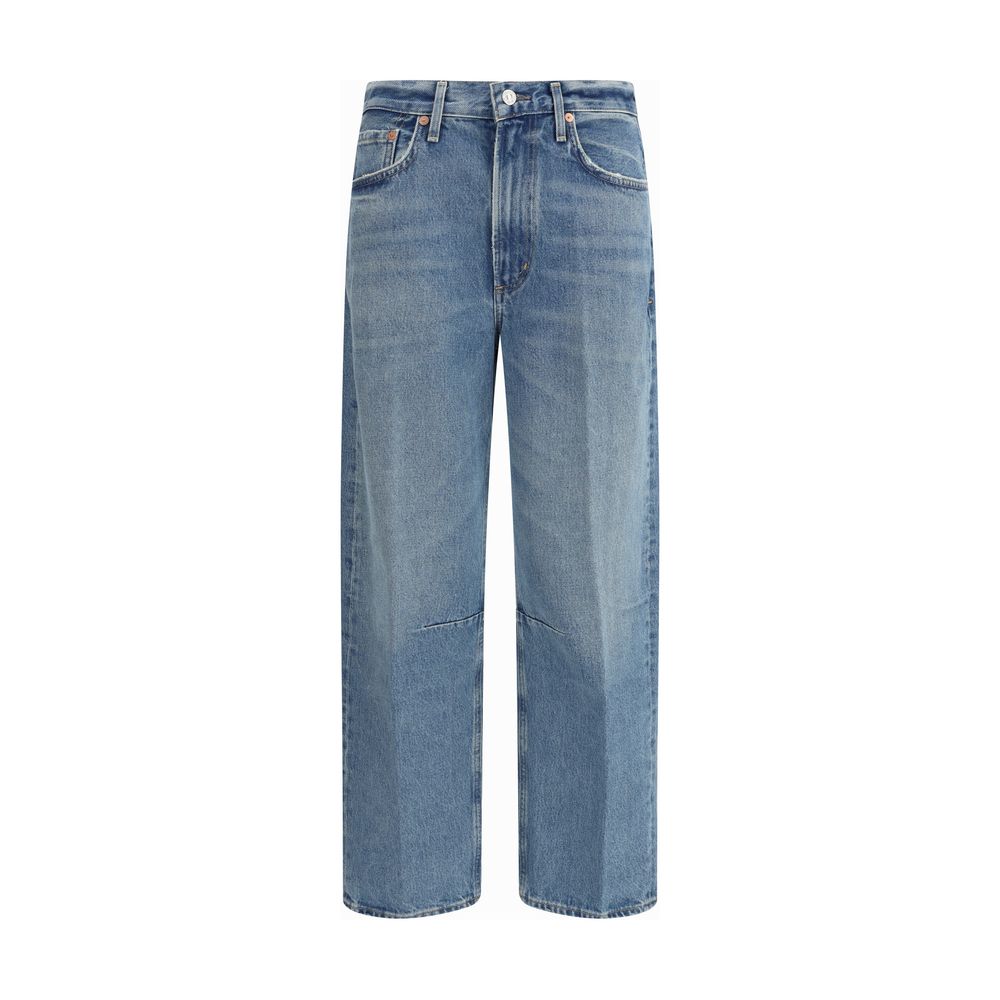 Citizens of Humanity Hellblaue Baumwoll-Jeans aus Denim