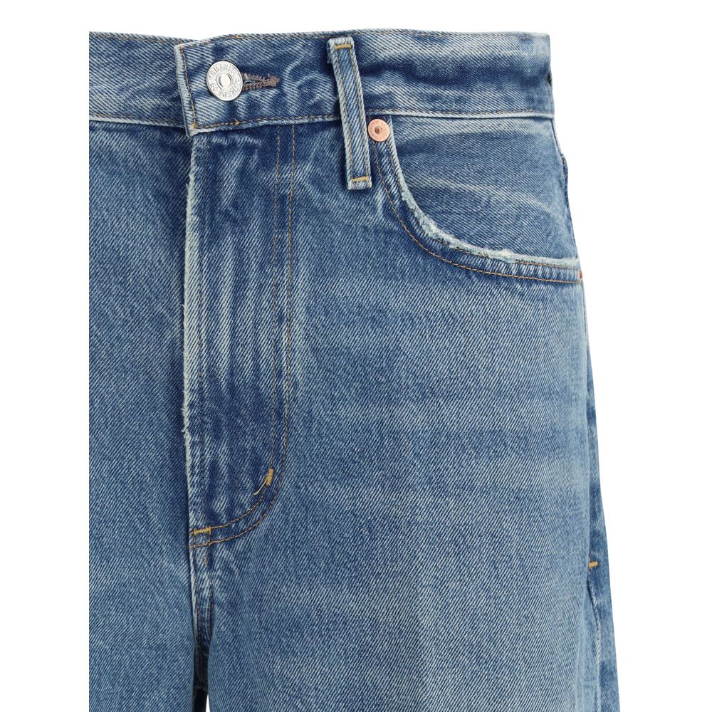 Citizens of Humanity Hellblaue Baumwoll-Jeans aus Denim