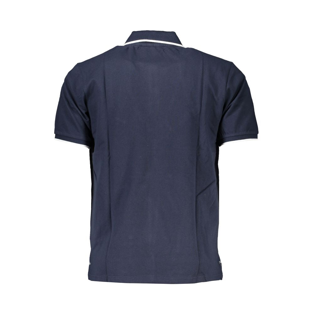 North Sails Blaues Baumwoll-Poloshirt