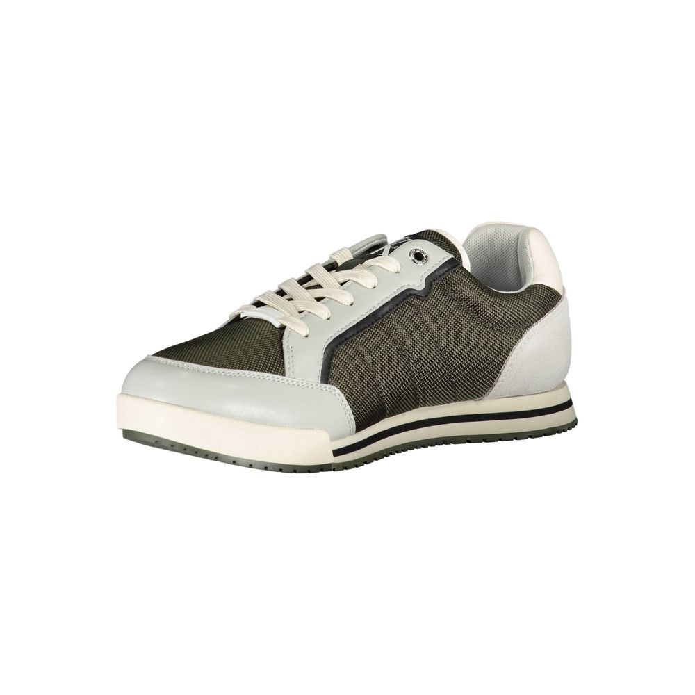 Calvin Klein Grüner Polyester Herren Sneaker