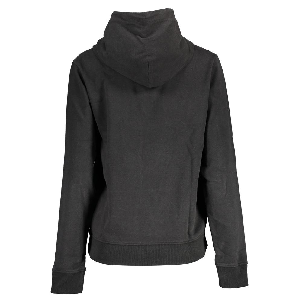 Tommy Hilfiger Schwarzer Baumwoll-Hoodie für Frauen
