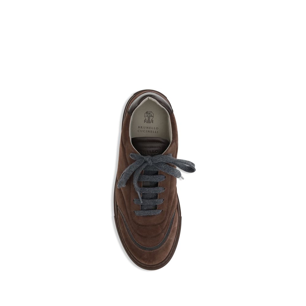 Brunello Cucinelli Wildleder Turnschuhe