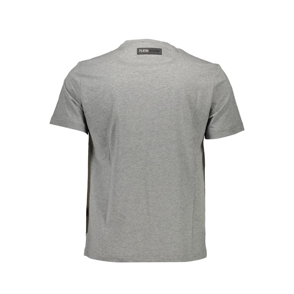 Plein Sport Braunes Baumwoll-T-Shirt für Männer