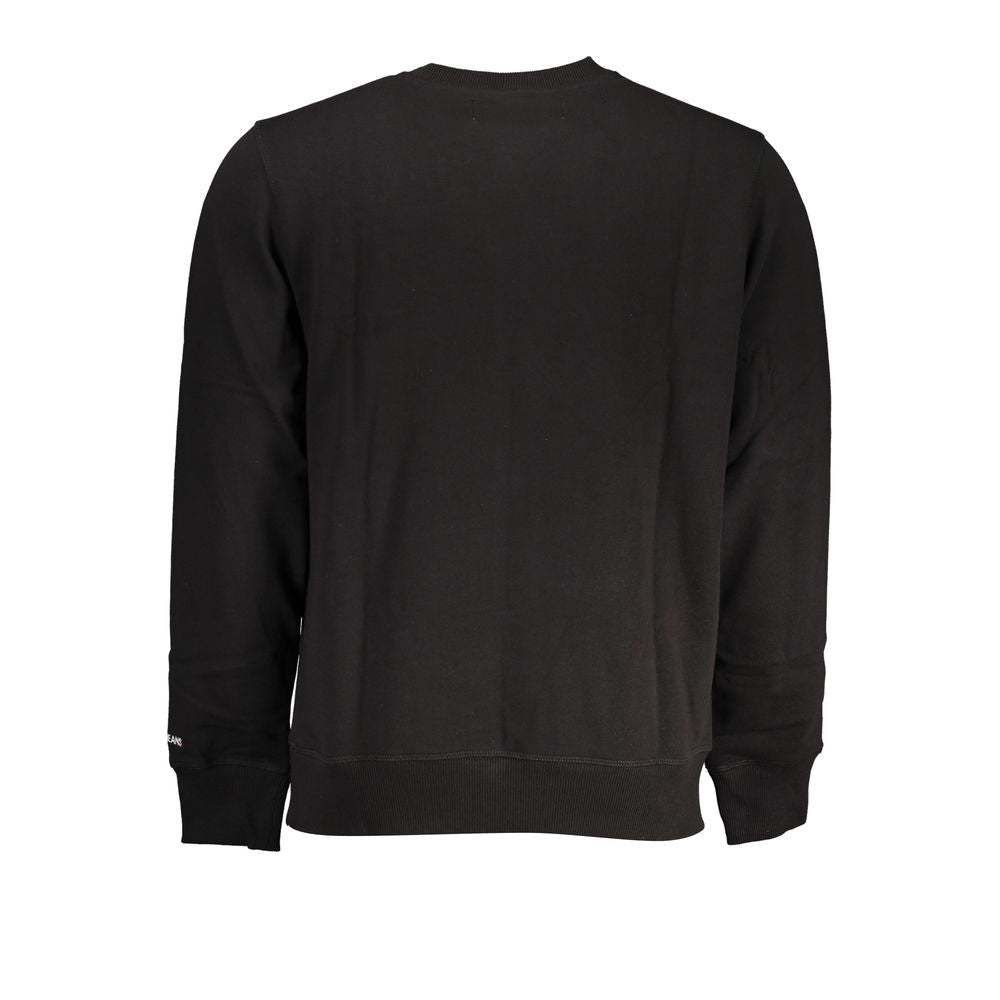 Calvin Klein Schwarzer Baumwollpullover für Männer