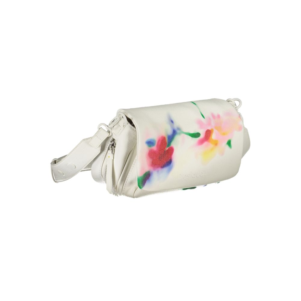 Desigual Handtasche aus weißem Polyethylen