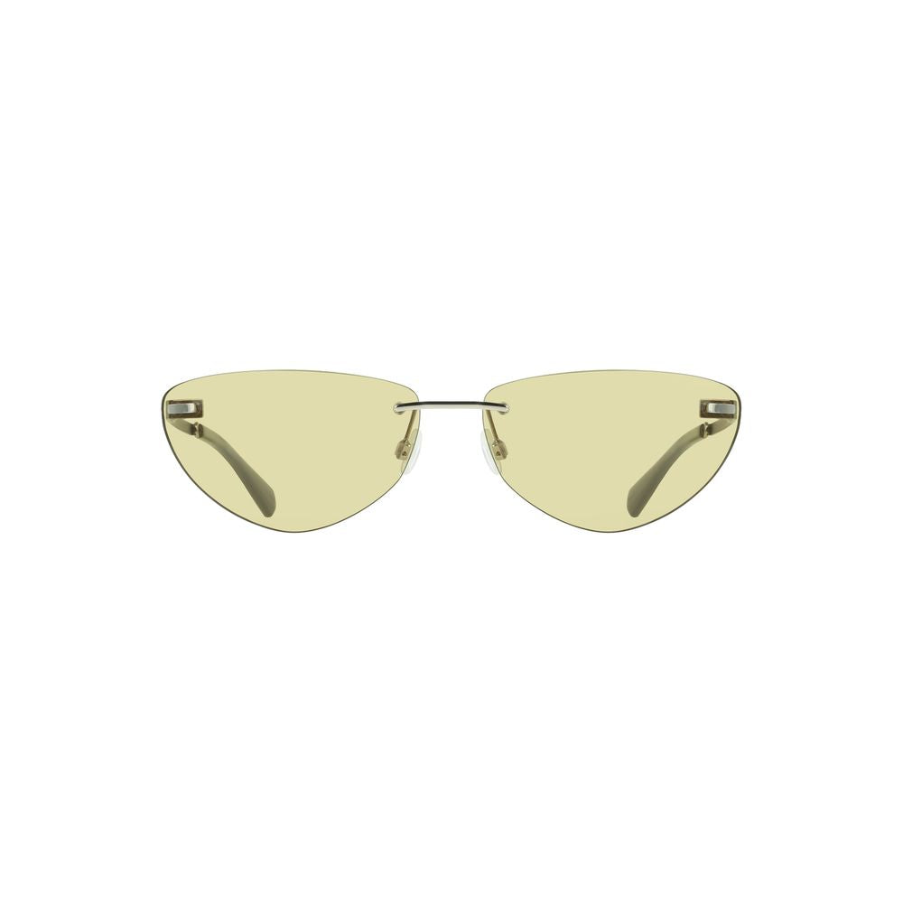 Calvin Klein Grüne Metall-Sonnenbrille für Frauen