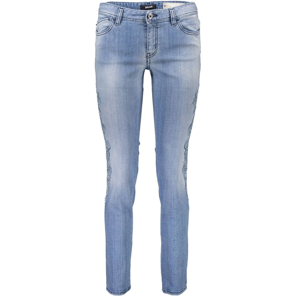 Just Cavalli Hellblaue Baumwolle Damen Jeans