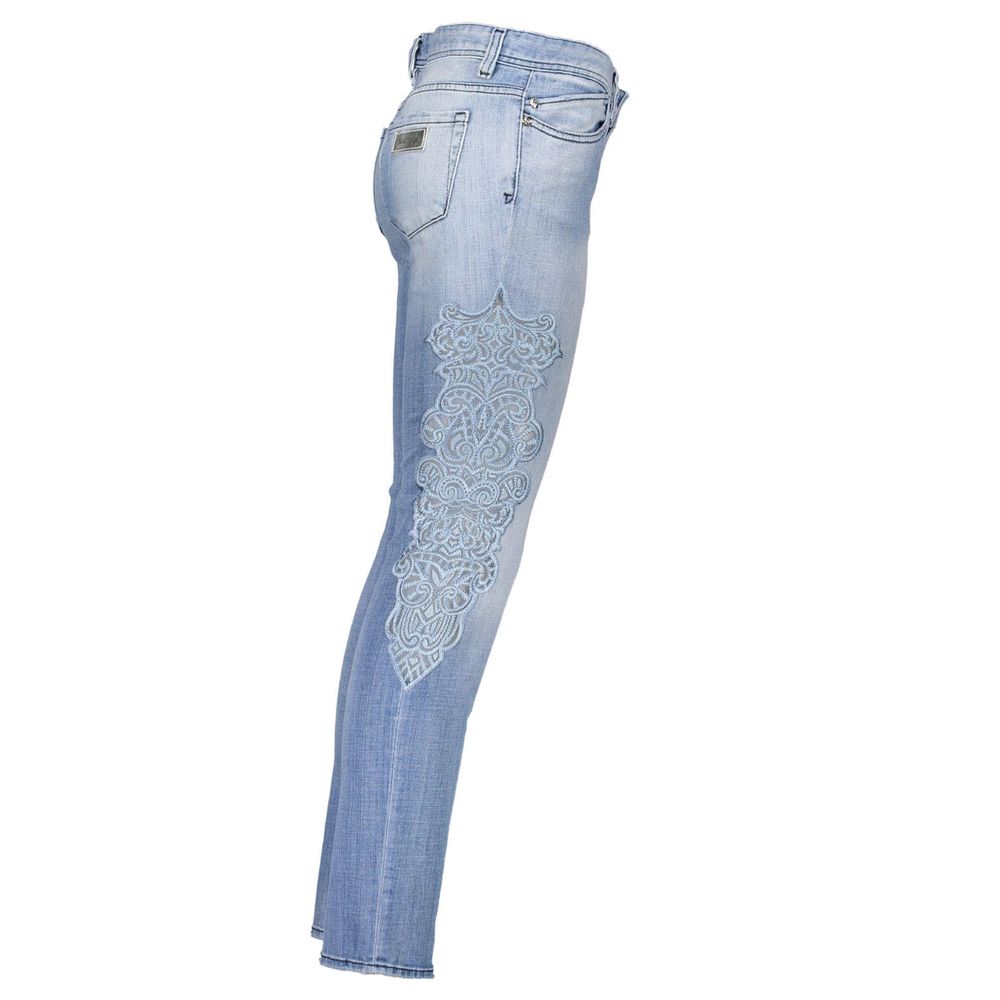 Just Cavalli Hellblaue Baumwolle Damen Jeans