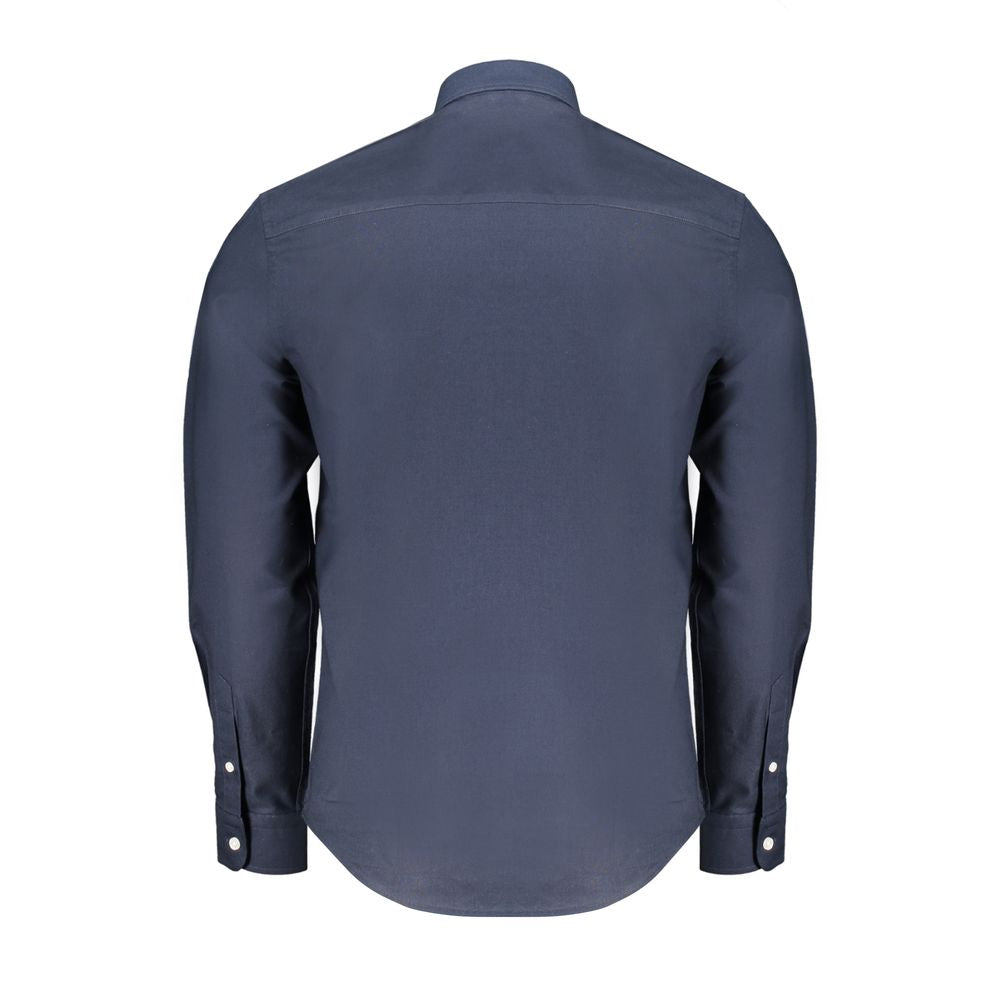 North Sails Blaues Baumwollhemd