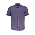 North Sails Blu Linen Men's Shirt