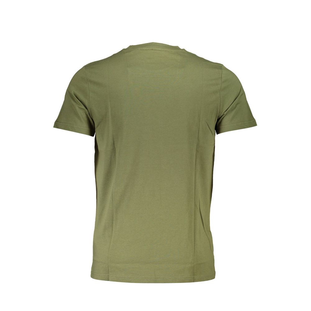Cavalli Class Grünes Baumwolle Männer T-Shirt